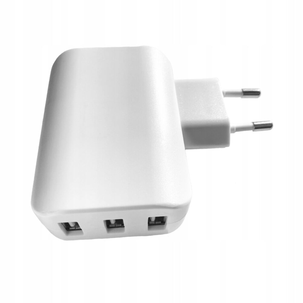 ŁADOWARKA SIECIOWA 3xUSB