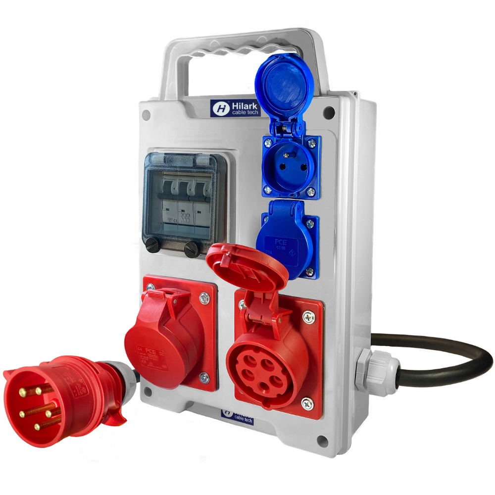 Coffret de chantier 2x230mm² 0,5m