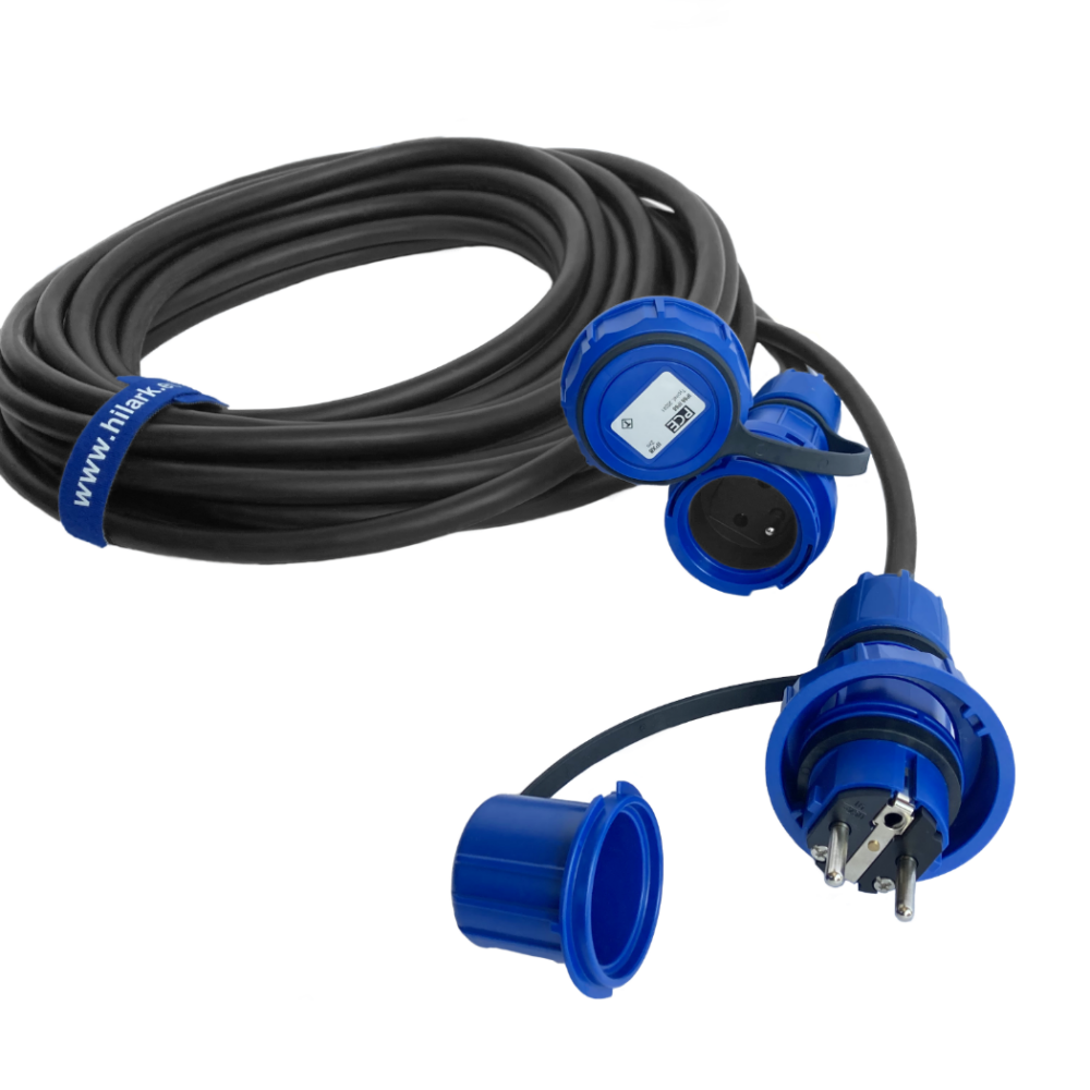 Rallonge sous-marine H07RN-F 3×1,5 1m