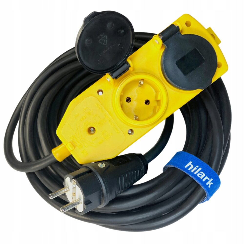 Przedłużacz H07RN-F 3×2.5mm² 1m