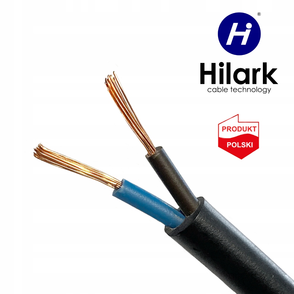 Câble H05VV-F 2×1,5mm² 1m