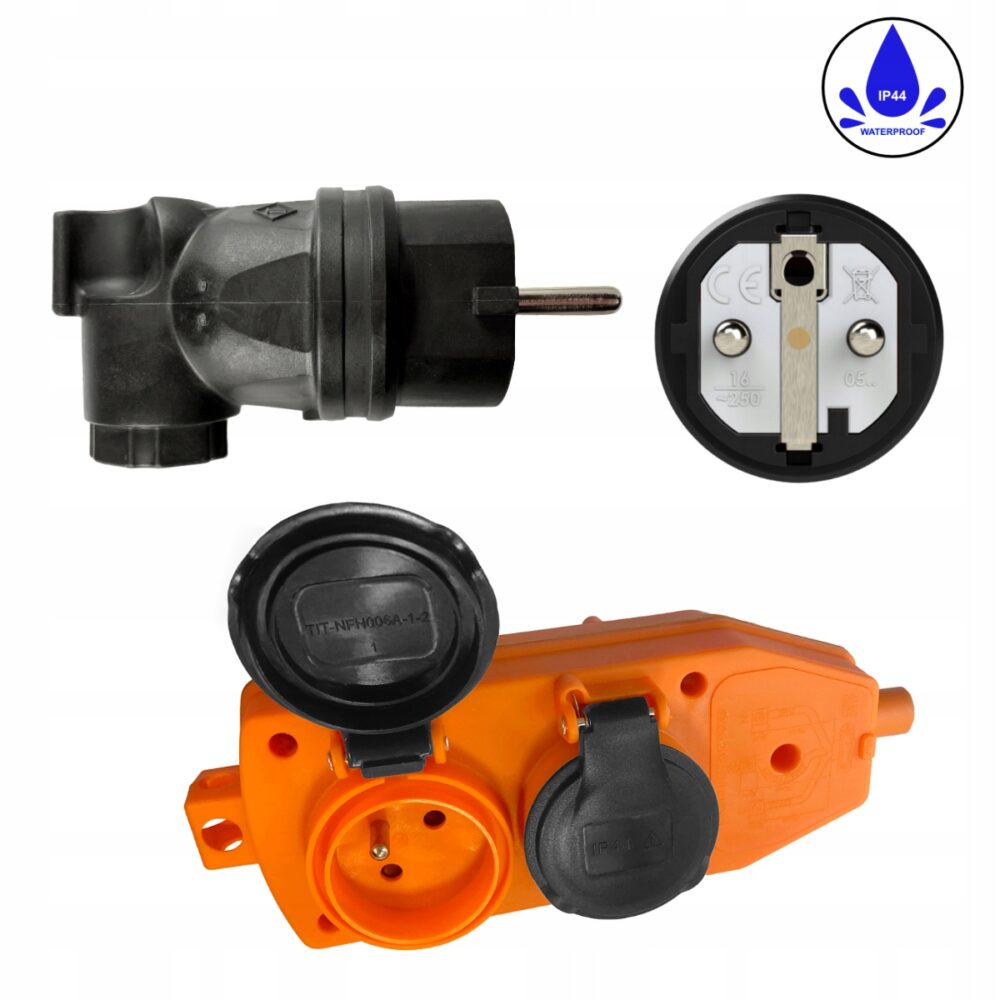 Rallonge H05VV-F 3×2,5mm² 10m