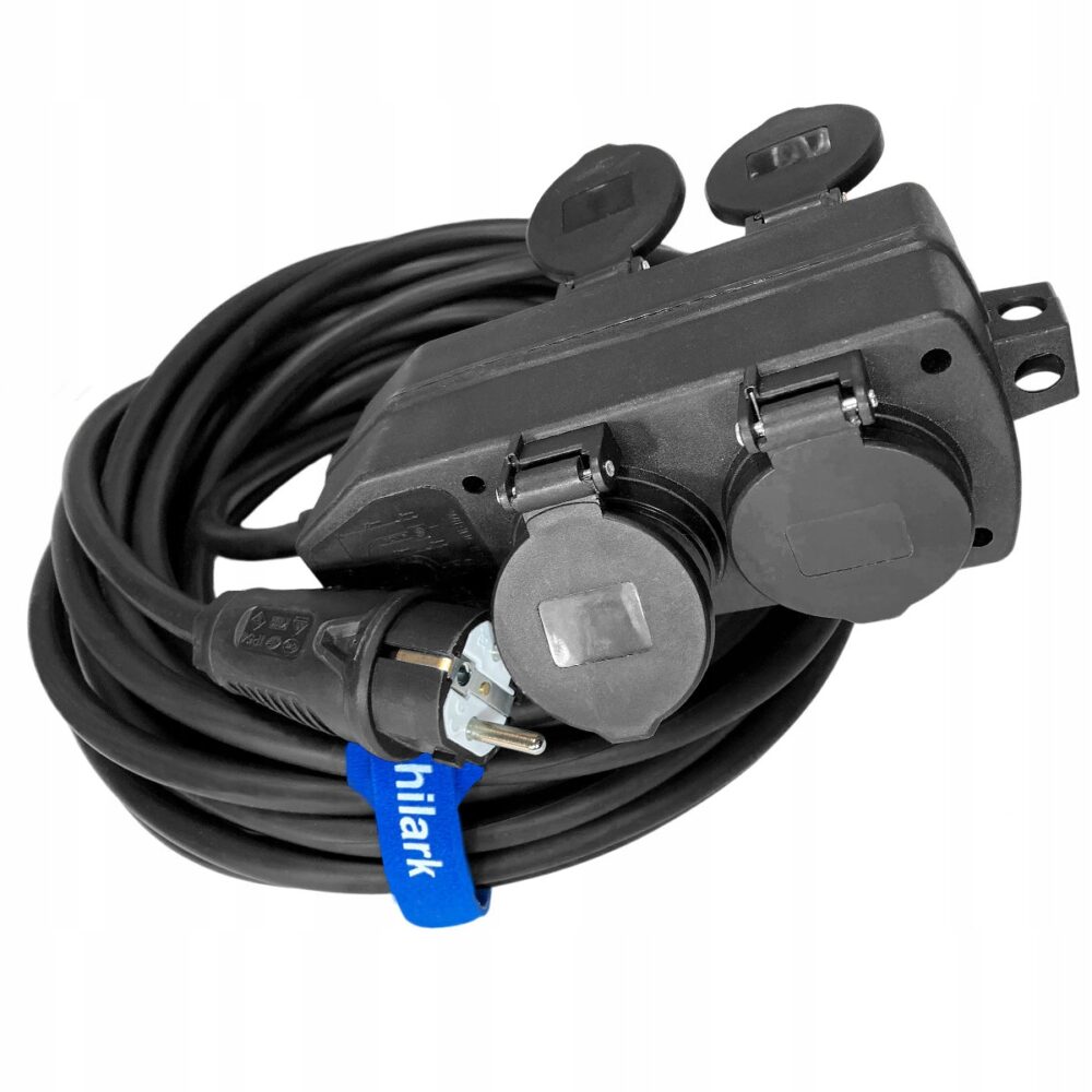 Przedłużacz H07RN-F 3×2.5mm² 1m