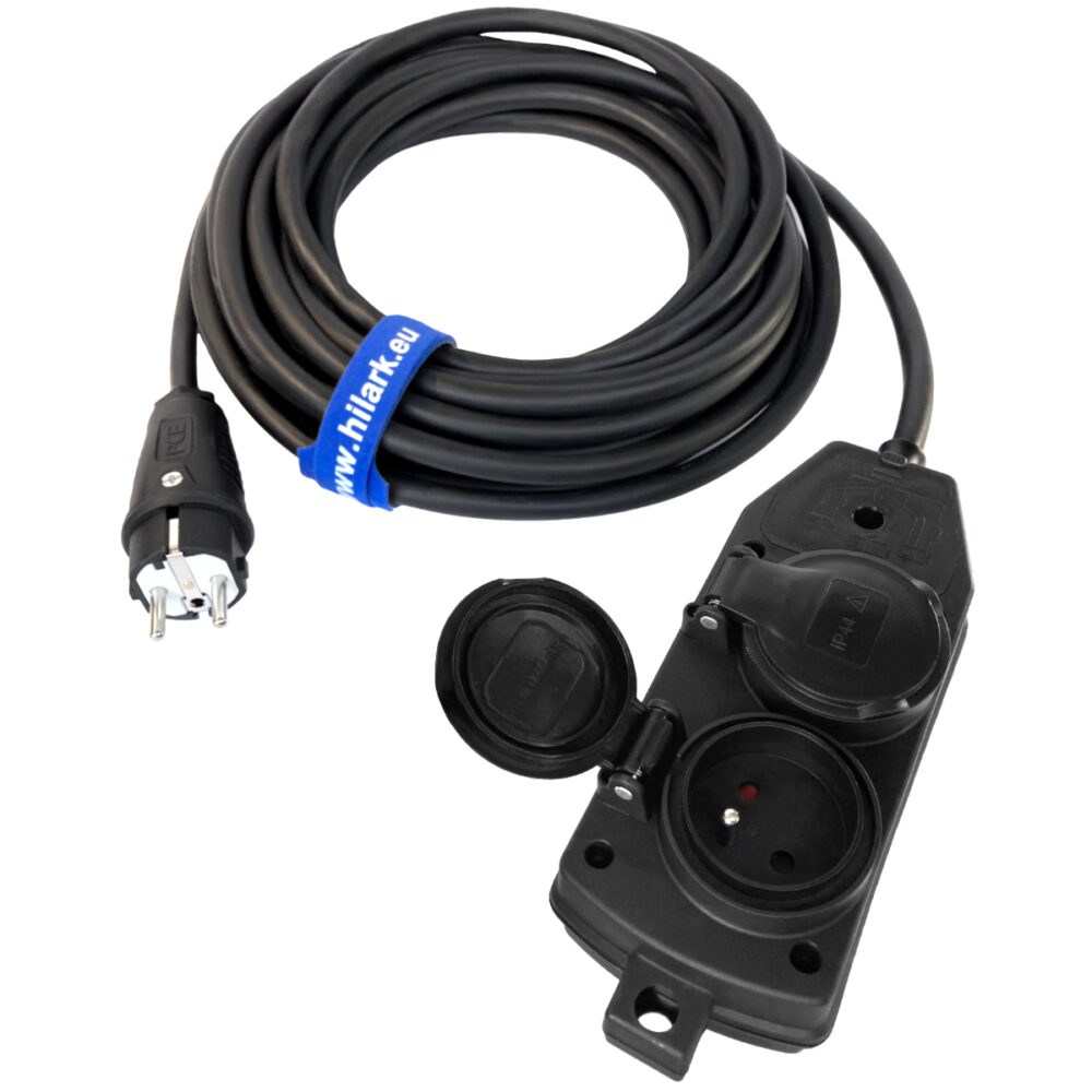 Rallonge renforcée répartiteur 2m H05VV-F 3×2,5