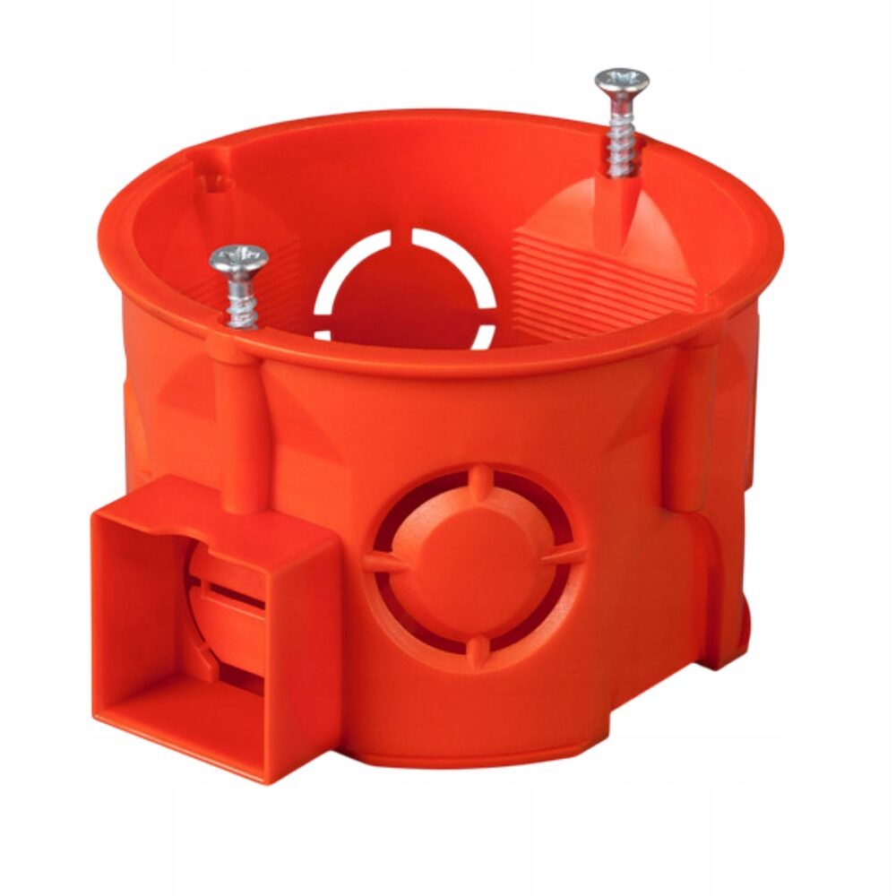 Boîtier encastrable simple P/T PK-60FPRO PLAQUE DE JONCTION AVEC VIS EPN