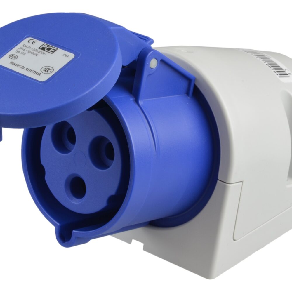 Prise fixe PCE 123-6 32A 3P 3 broches