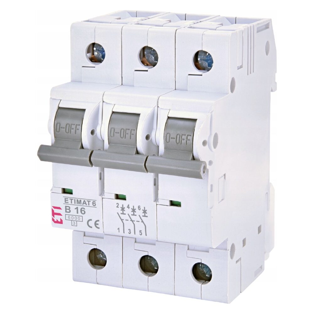 WYŁĄCZNIK NADPRĄDOWY B10A 3P ETIMAT 6 002115514