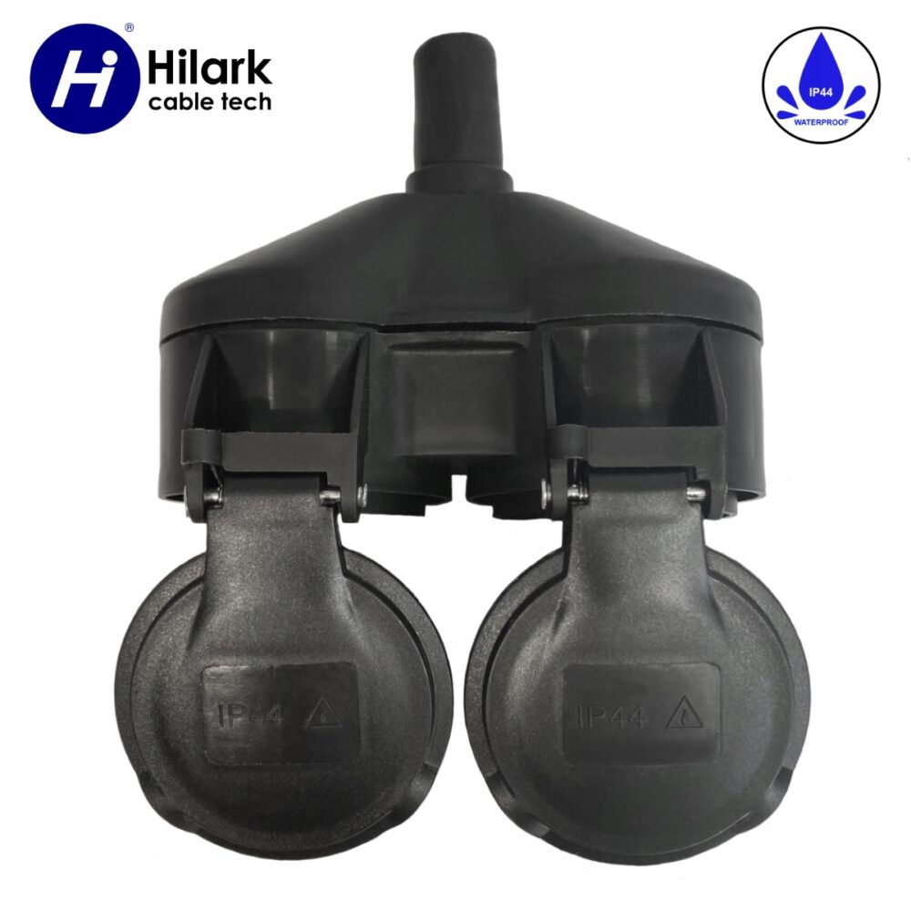 Répartiteur de chantier, de jardin et domestique 2 prises IP44