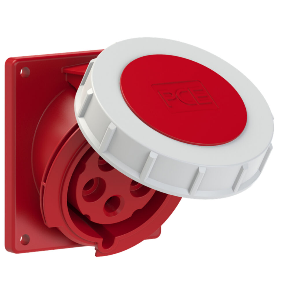 Prise de tableau oblique IP67 hermétique 16A 5 broches PCE 4152-6