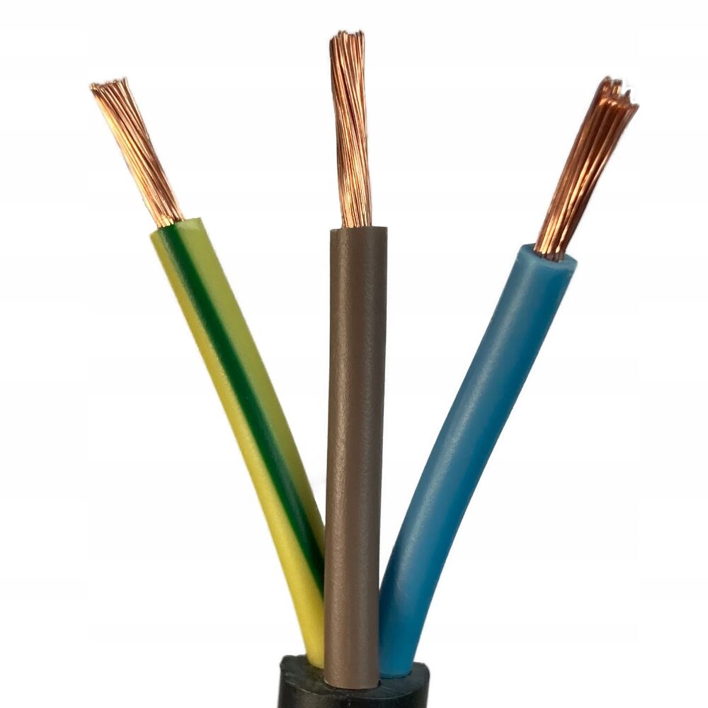 Câble H05VV-F 3×2,5mm² pour Rallonge électrique 1m