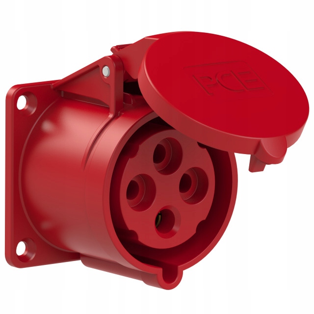 Prise encastrable droite 16A 4P PCE 314-6