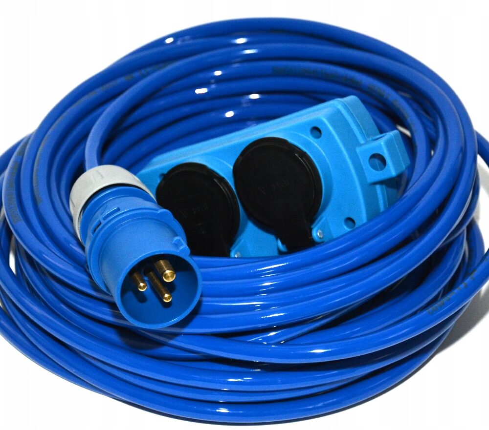 Rallonge H07BQ-F 3×2,5mm² 1m