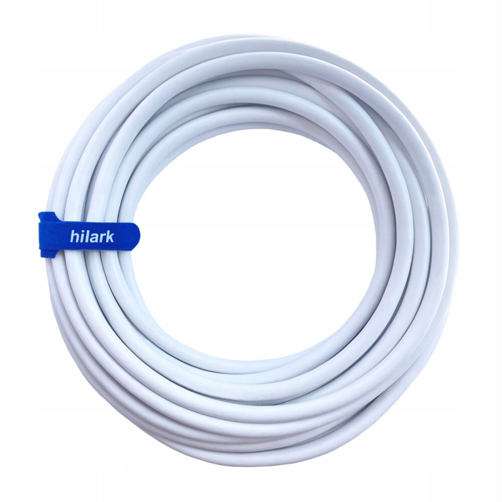 Câble d&rsquo;installation rond YDY 3x4mm² blanc 10m