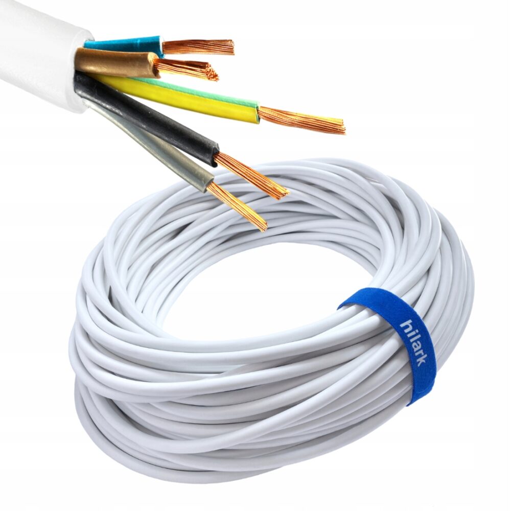 Câble PVC H05VV-F 5×0,75mm² 500V Souple