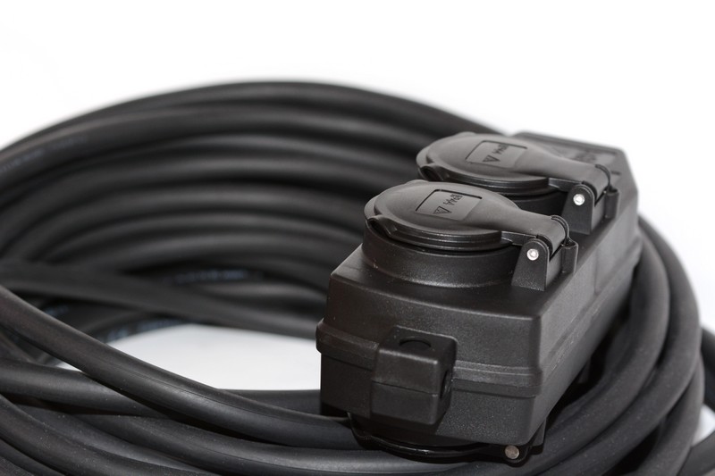 Rallonge renforcée 3×1,5 15m RÉPARTITEUR