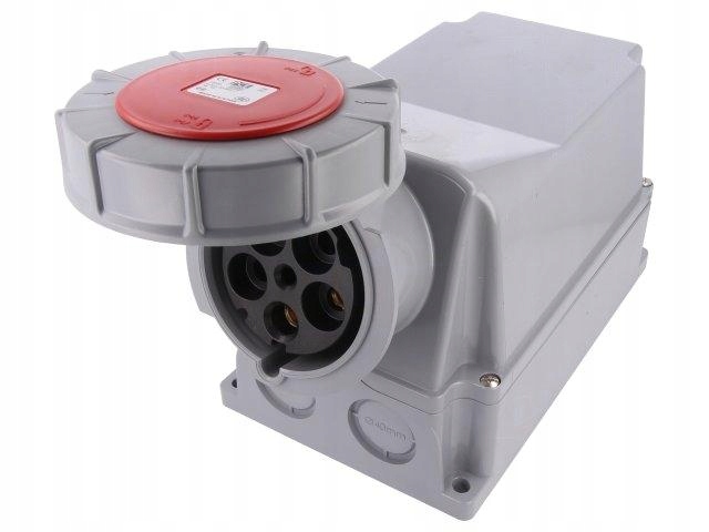 Prise industrielle fixe PCE 125A 5 broches 145-6