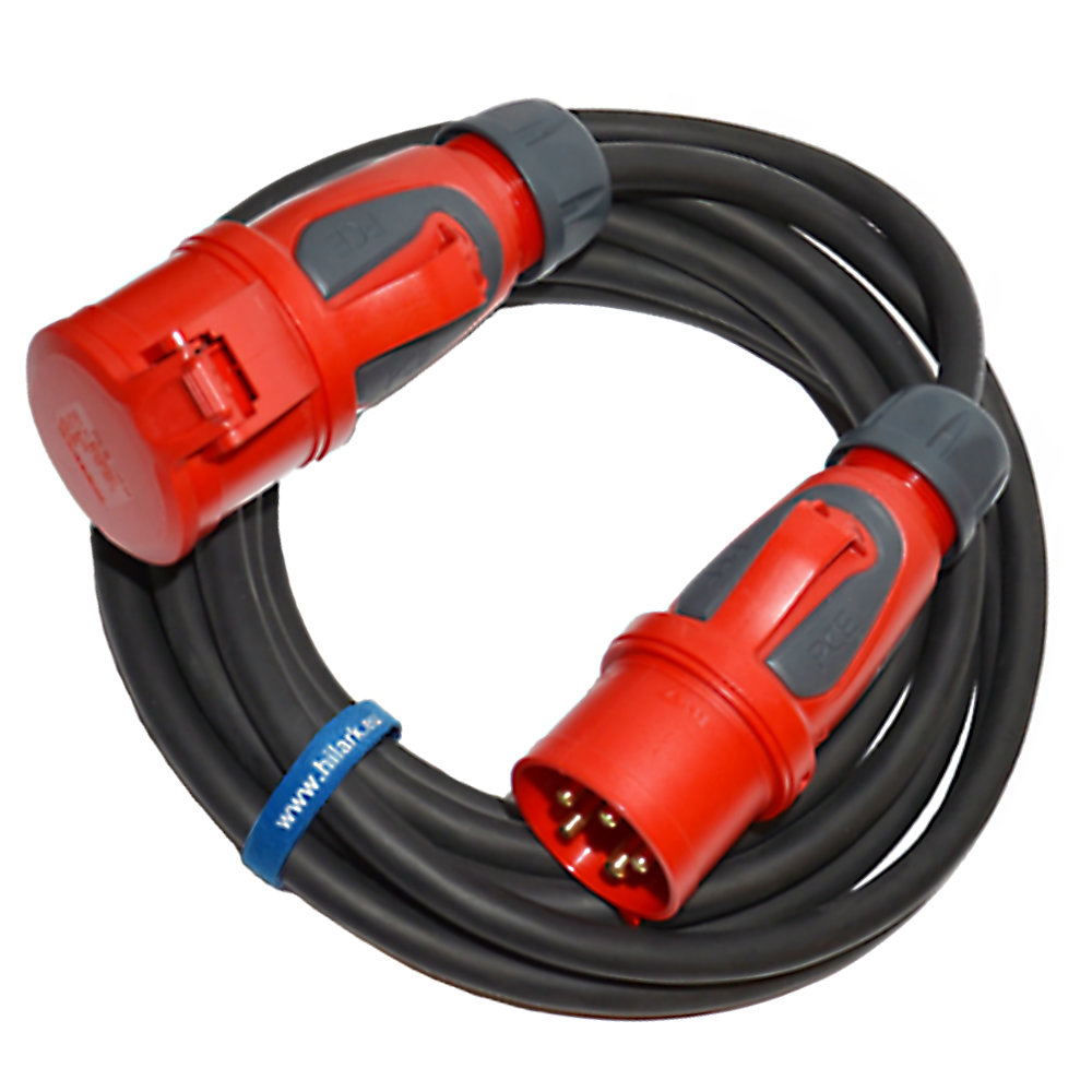 Rallonges triphasées CEE 32A 5g6 H07RN-F