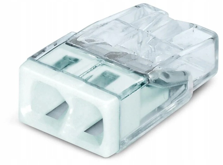 Connecteur rapide Wago 2273-202 fil rigide 2×2,5mm² 1 pièce