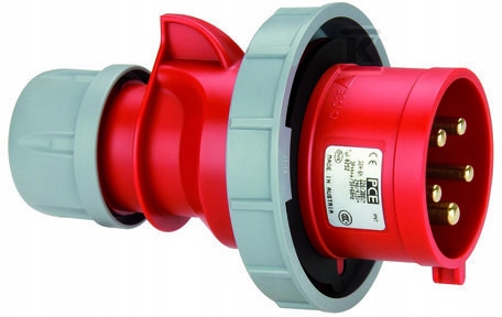 Fiche mobile PCE 16A 5 broches 6h IP67 0152-6V contacts nickelés