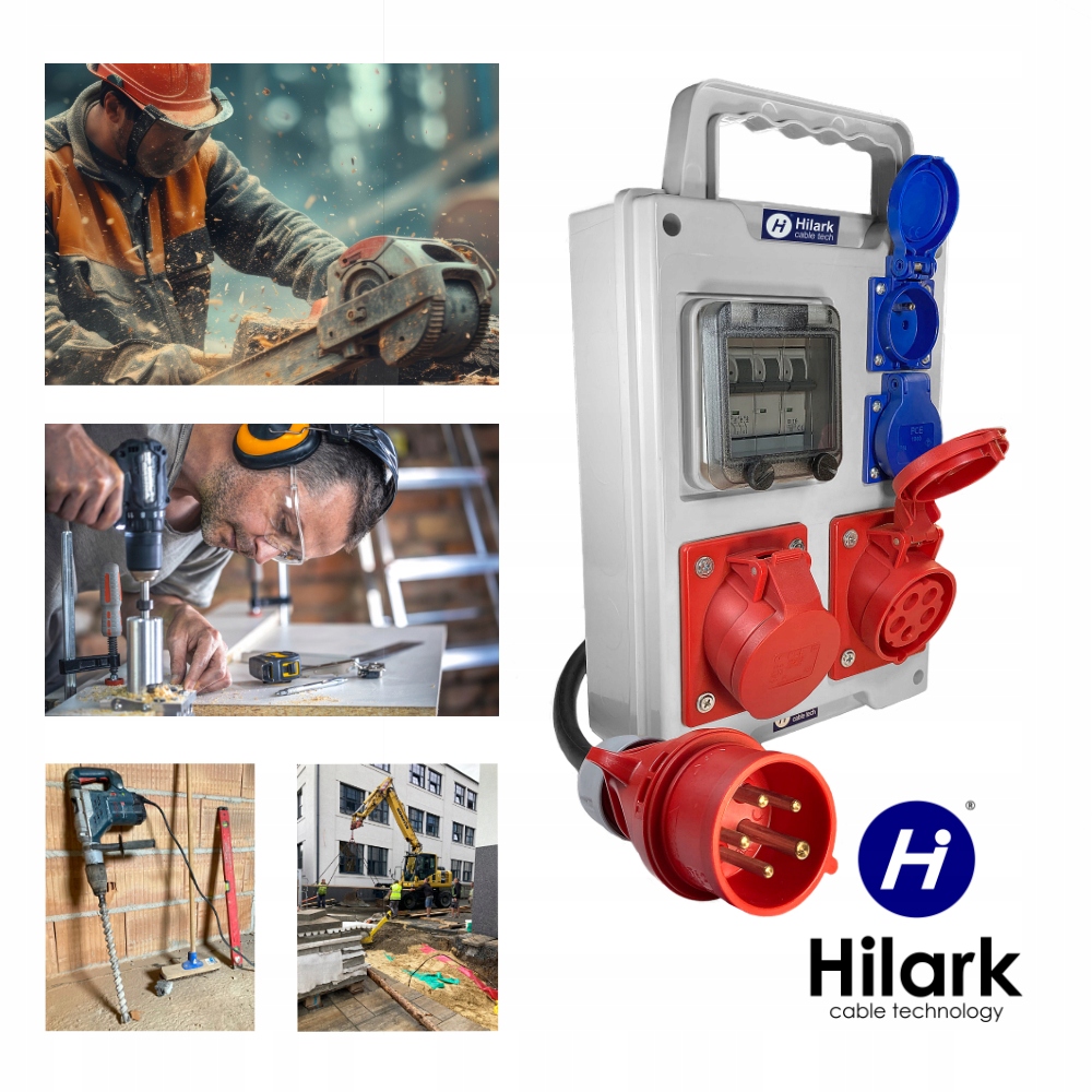 Coffret de chantier 1x16mm² 0,5m