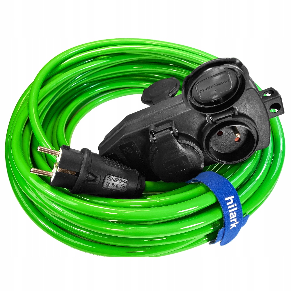 Przedłużacz H07BQ-F 3×2.5mm² 3m