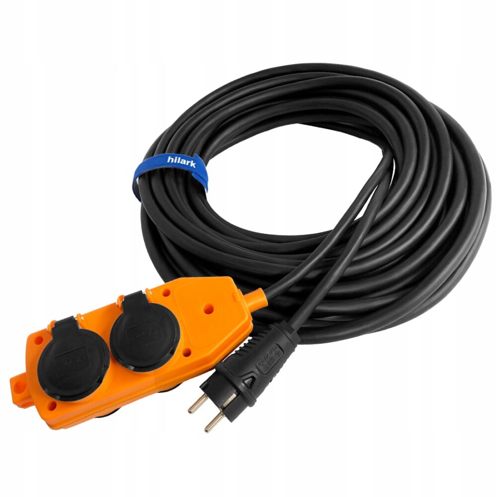 Przedłużacz H05VV-F 3×2.5mm² 50m