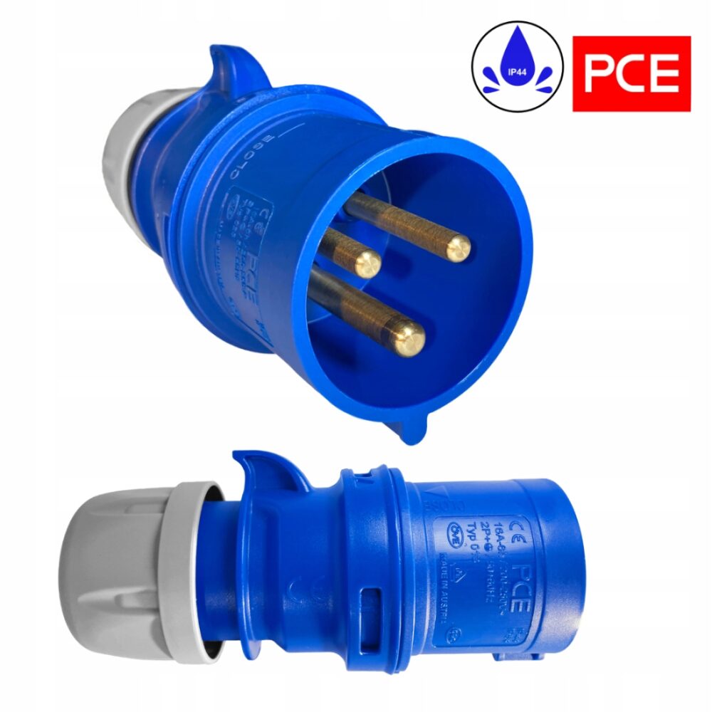 Rallonge H05VV-F 3×2,5mm² 1m