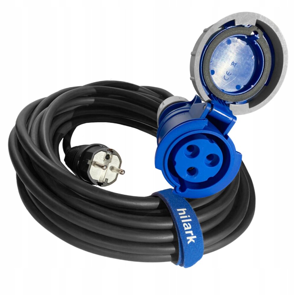 Rallonge H07RN-F 3×2,5mm² 1m