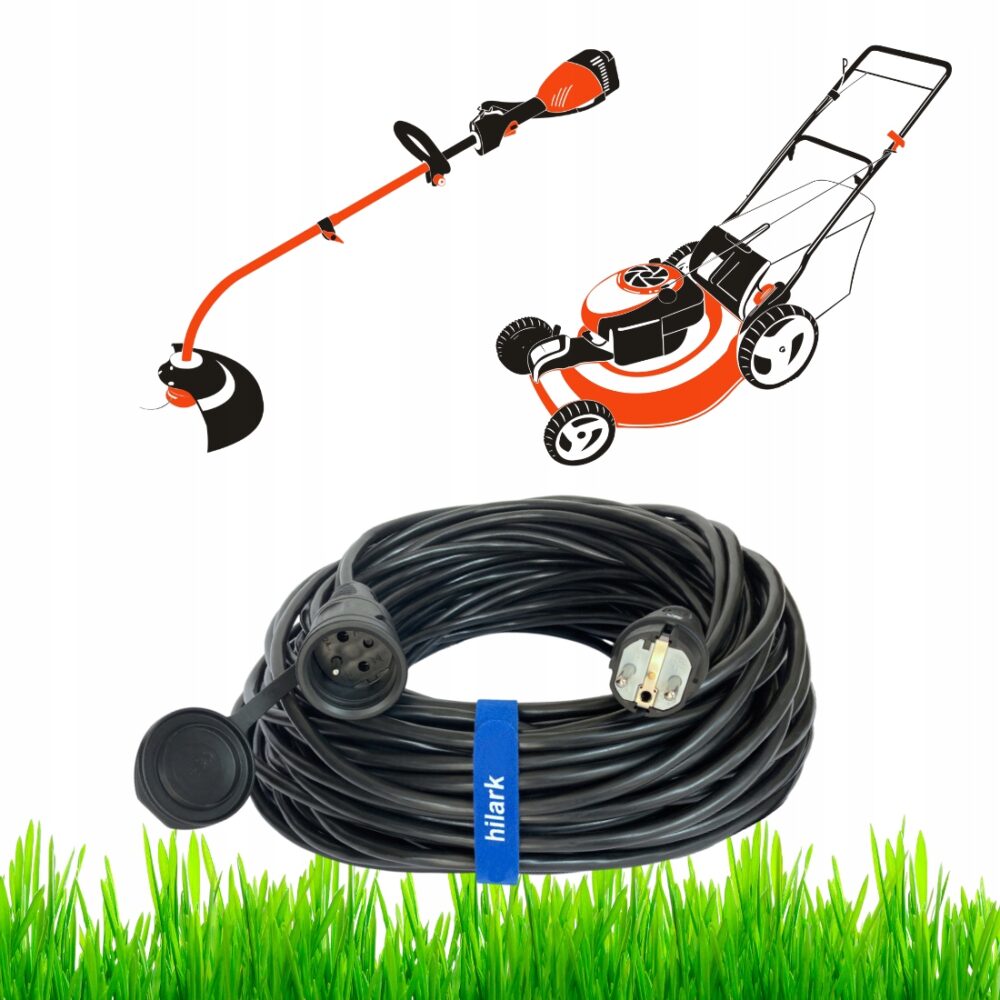 Rallonge électrique 3×1,5mm² 30m grise