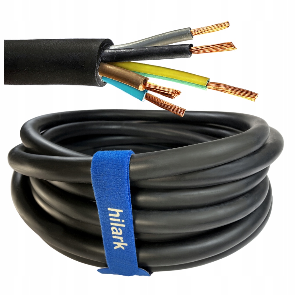 Przewód H05VV-F 5x4mm² 75m