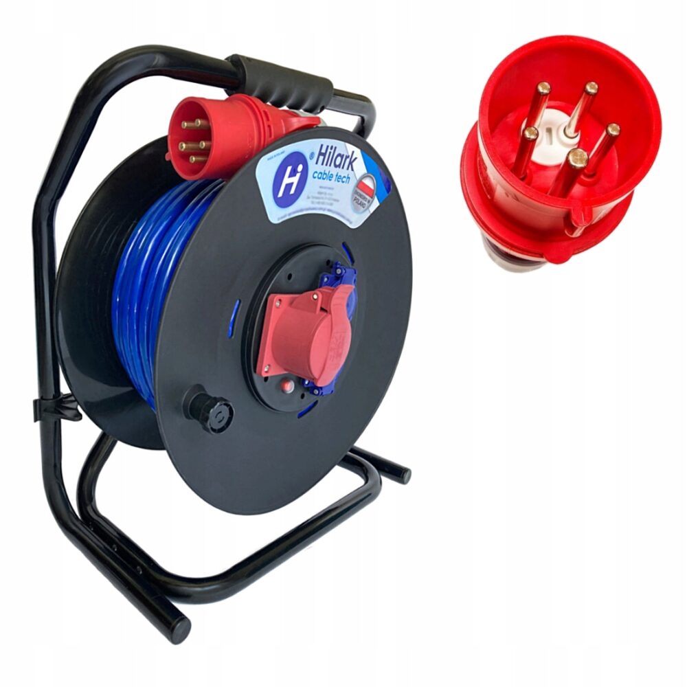 Rallonge triphasée CEE H07BQ-F 5×2,5mm² 2m