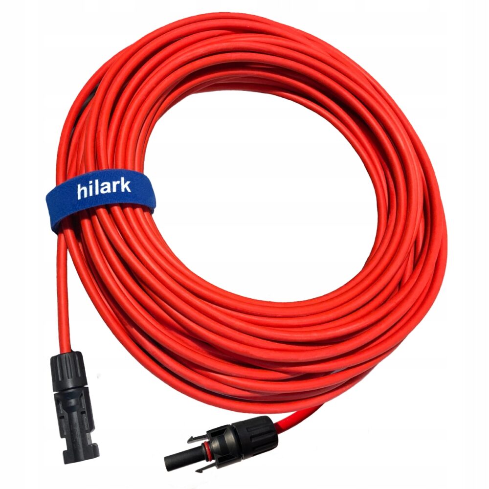 Rallonge MC4 1x6mm² 5m rouge