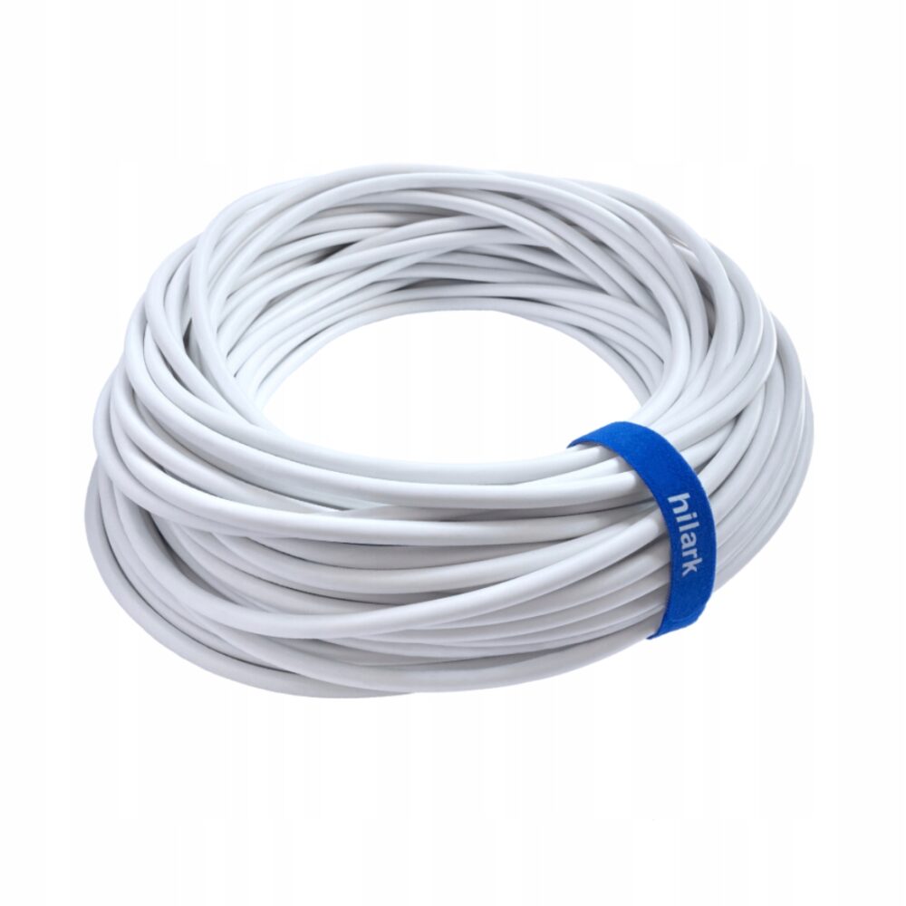 Câble blanc H05VV-F 4×1,5 mm² 10m