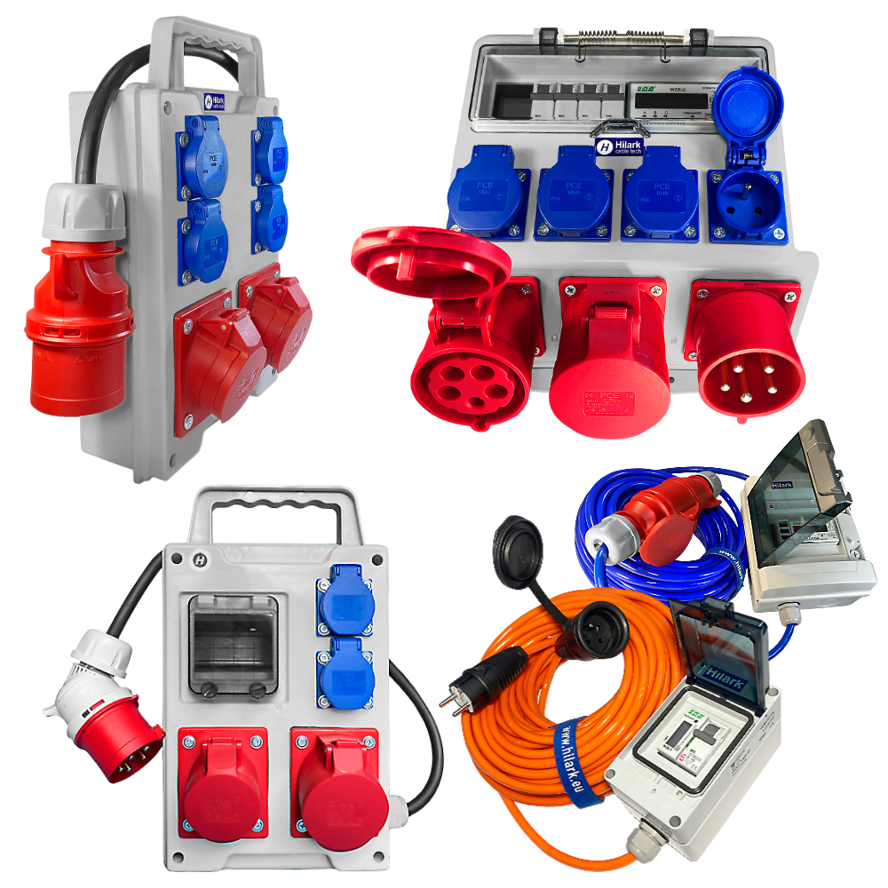 Coffrets de chantier mobiles