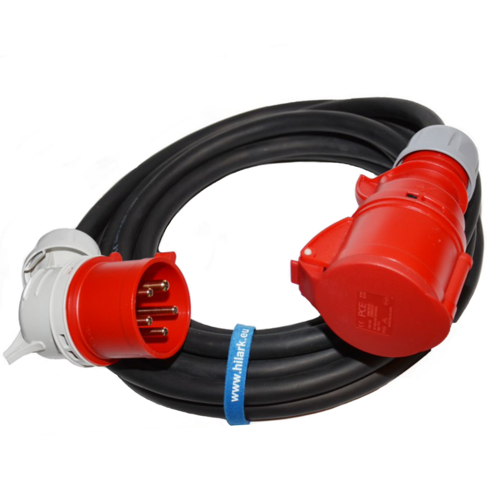 Rallonges triphasées CEE 16A 5g2,5 H05VV-F