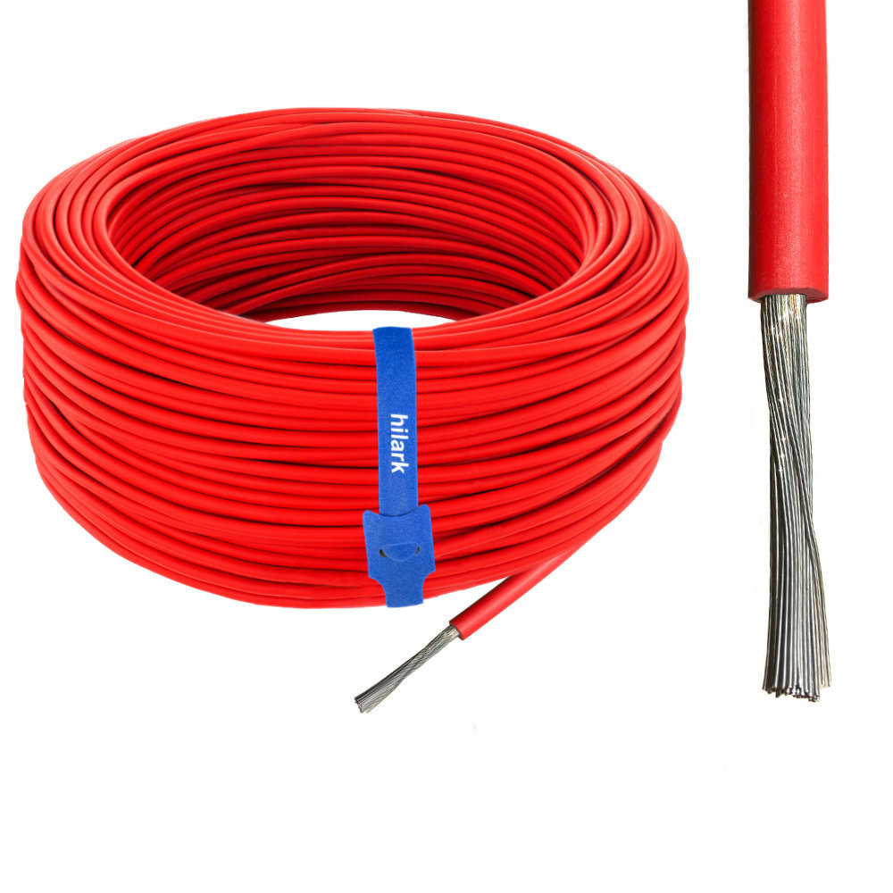 Câbles solaires rouges 1×4mm²