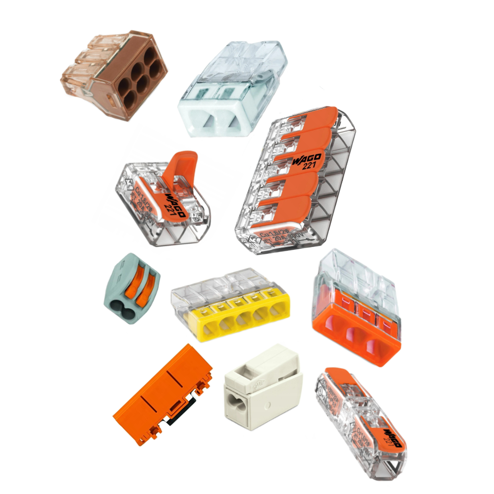 Connecteurs rapides et adaptateurs de montage