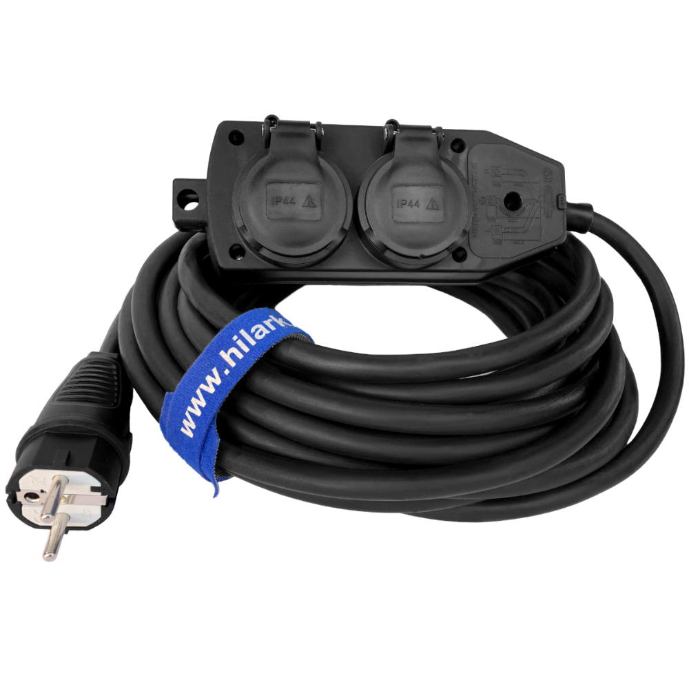 Rallonge renforcée répartiteur 2m H05VV-F 3×2,5