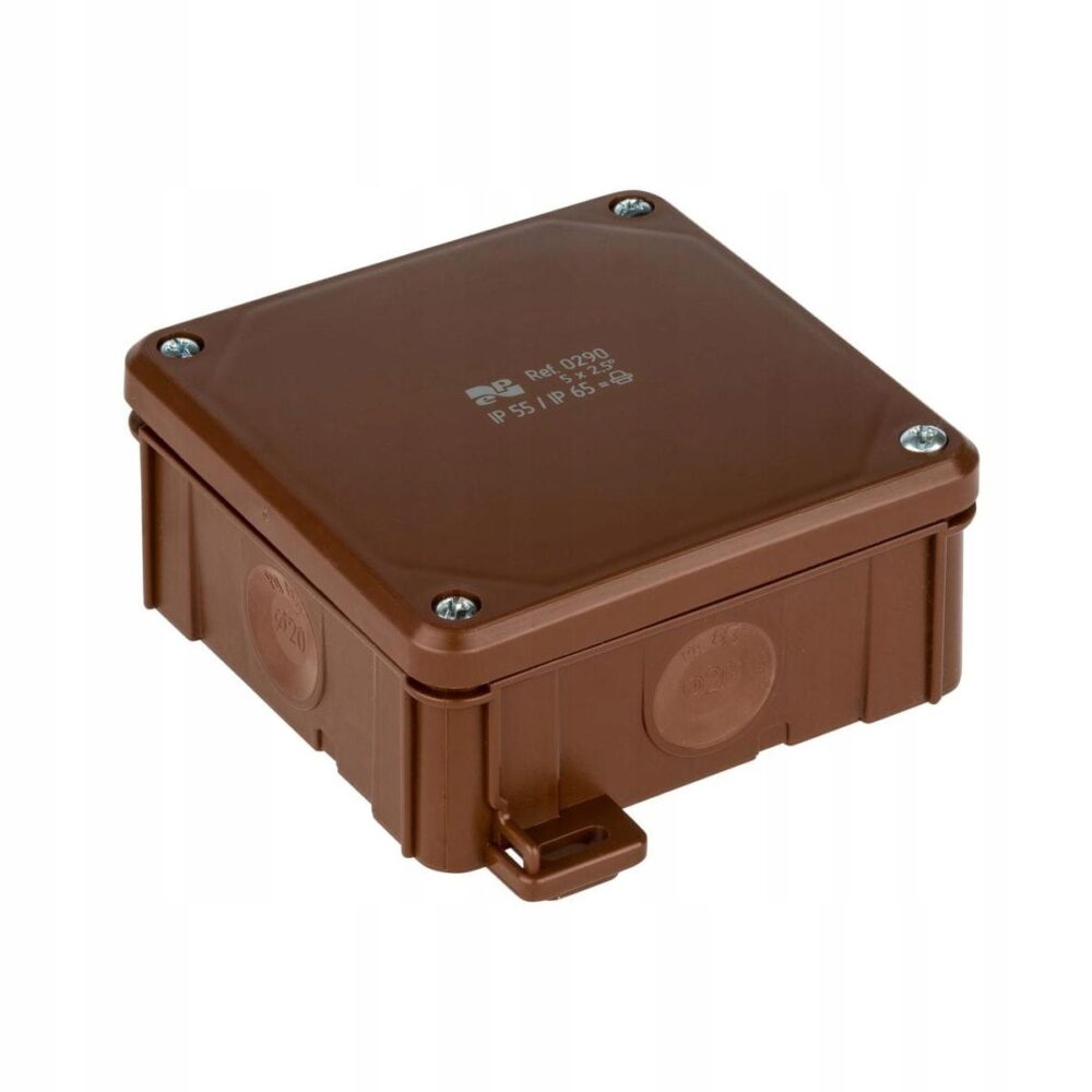 Boîtier électrique de surface Elektro-Plast Nasielsk 98 x 98 x 46 mm 0290-61