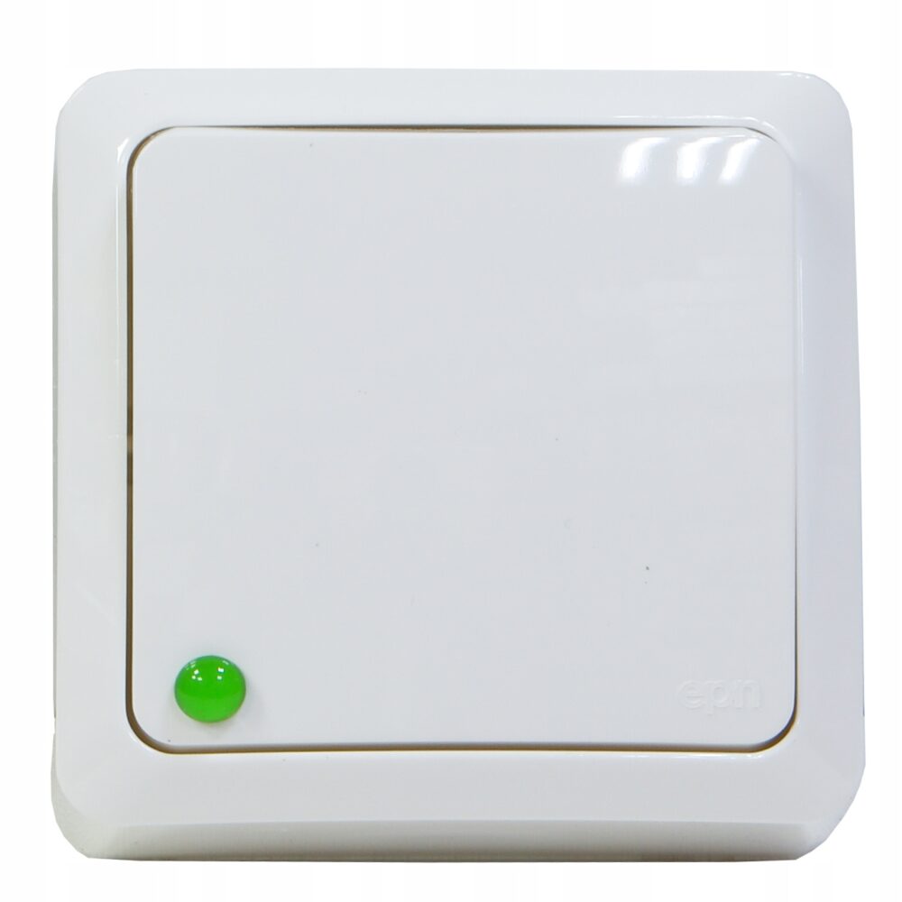 Interrupteur simple Classique Elektro-Plast blanc 3712-00