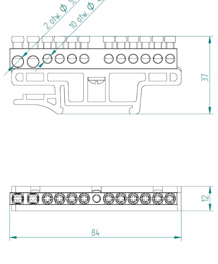 Tableau de distribution Elektro-Plast 0 V IP20 0 A 0921-00