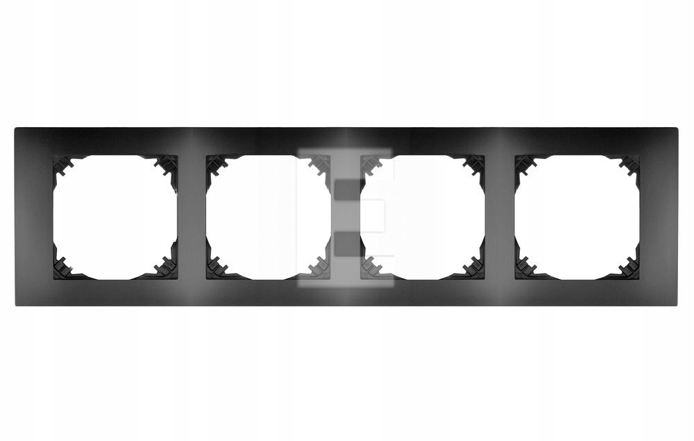 ELEKTRO-PLAST CADRE QUADRUPLE NOIR VESTRA 3874-09