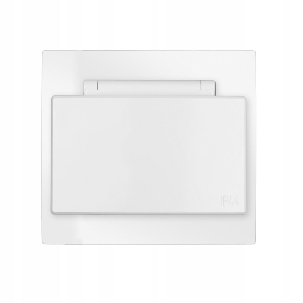 Prise électrique étanche Elektro-Plast Nasielsk blanc 3845-10