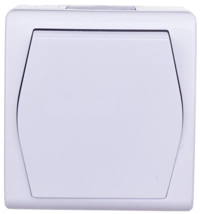 Interrupteur simple Classique Elektro-Plast Nasielsk blanc 100100 1001-00