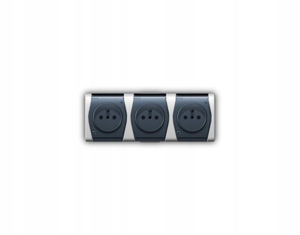 Prise Électrique Étanche Elektro-Plast Blanche 1023-01