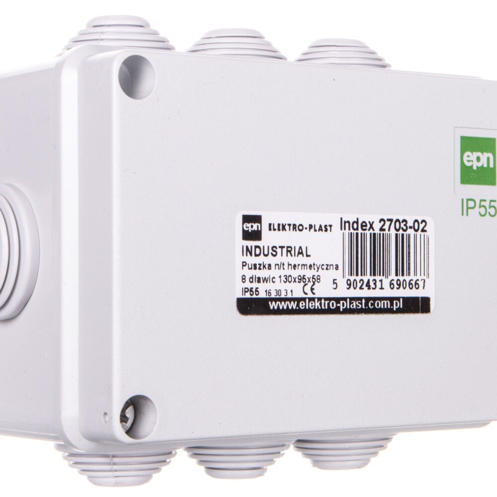 Boîte électrique de surface Elektro-Plast 2703-02