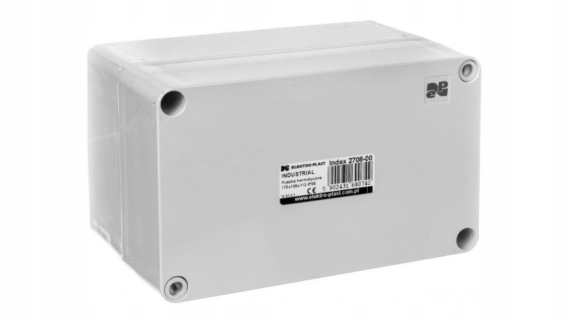 Boîtier électrique d&rsquo;encastrement Elektro-Plast Nasielsk 112 x 105 x 170 mm
