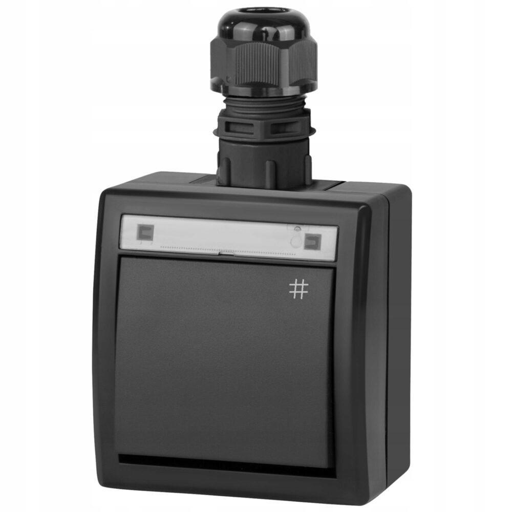 AQUANT 2K CONNECTEUR CROISÉ B/T IP65 ANTHRACITE 5006-67