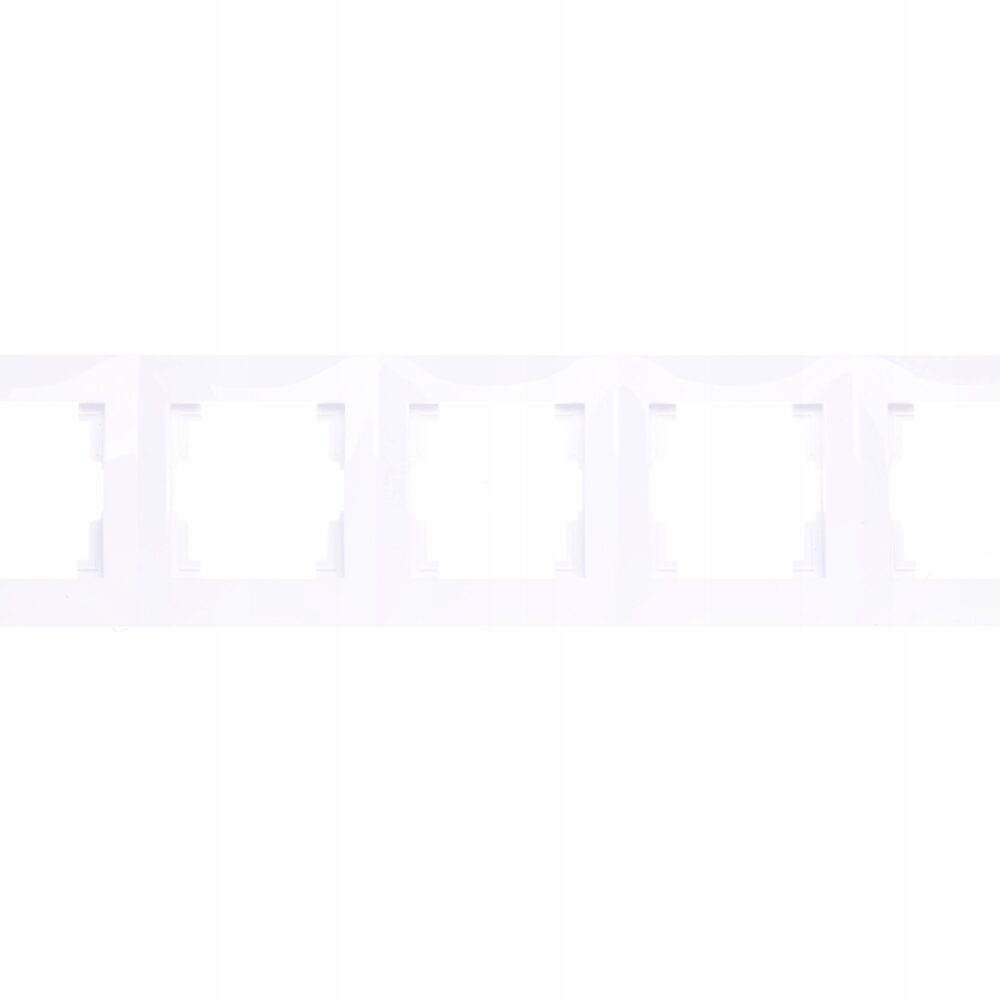 Cadre quintuple Elektro-Plast Nasielsk blanc 1775-00