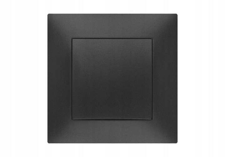 CARLA interrupteur croisement sans cadre encastré IP 20 – couleur noire 1715-19